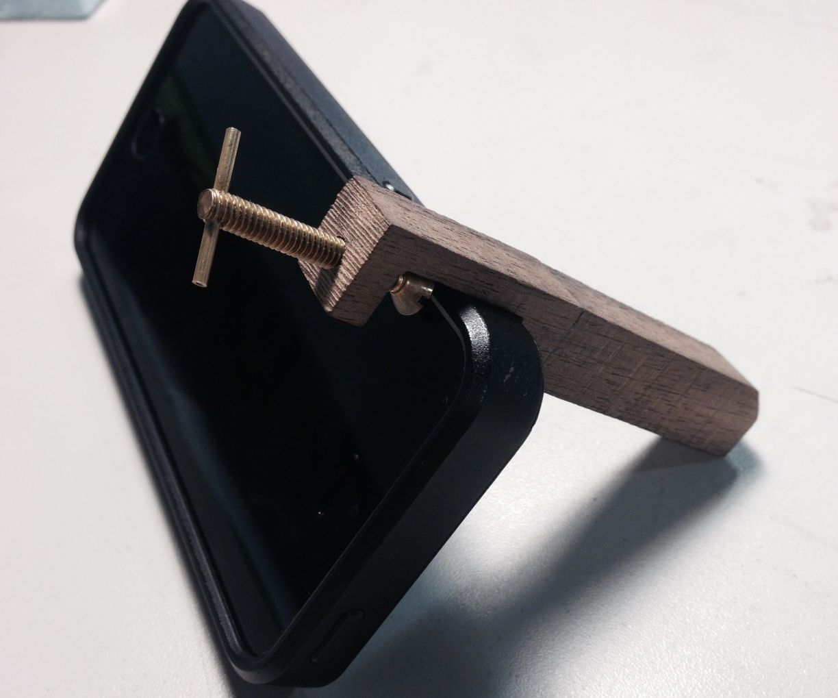 C-Clamp IPhone Stand