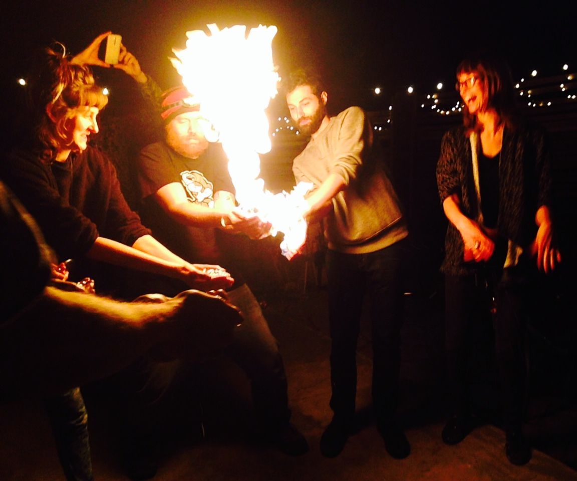 Fire Bubbles for Holding and Sharing!