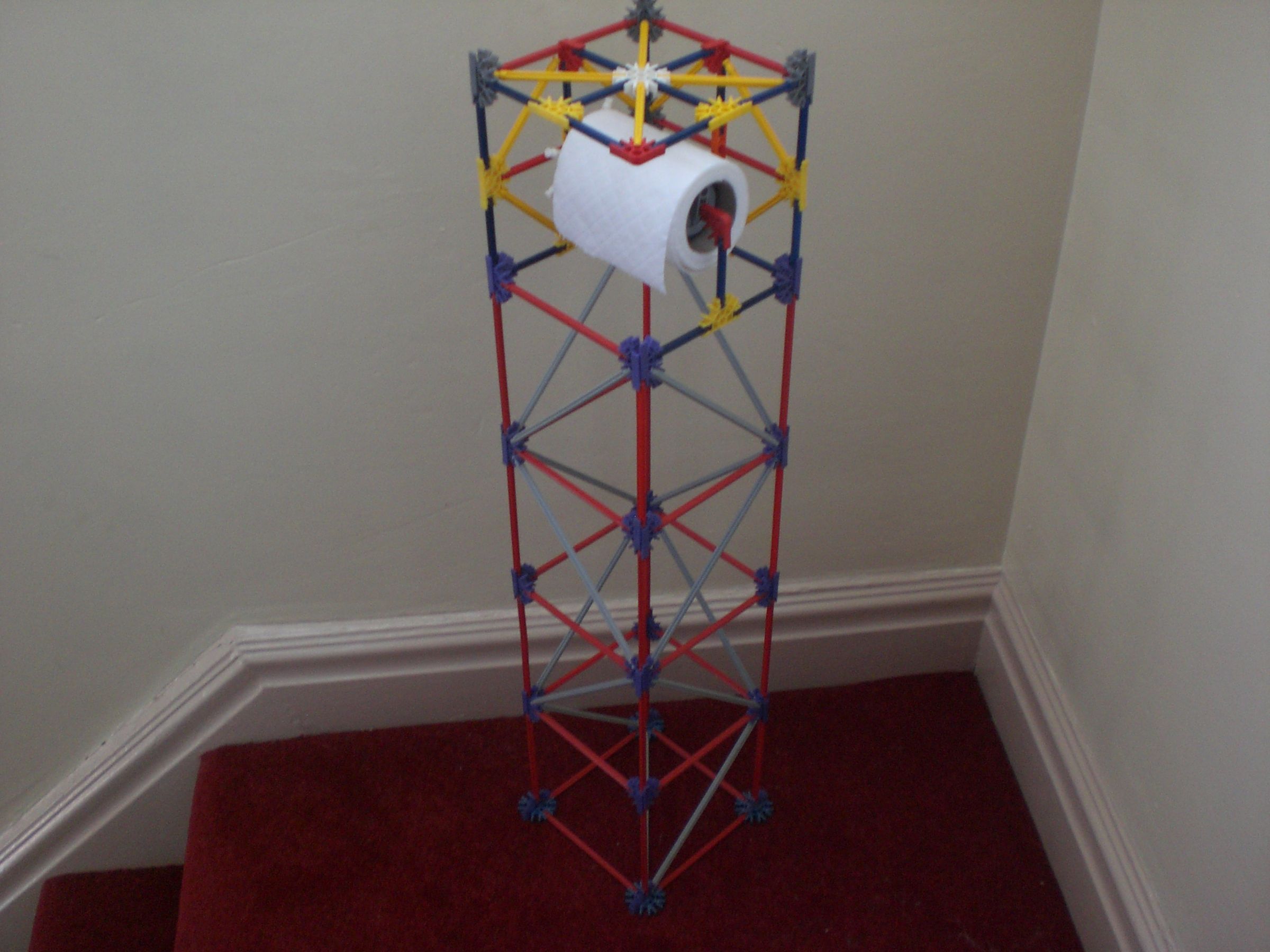 Knex Toilet Roll Holder