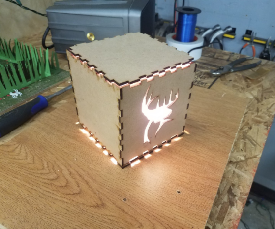 Deer Lamp
