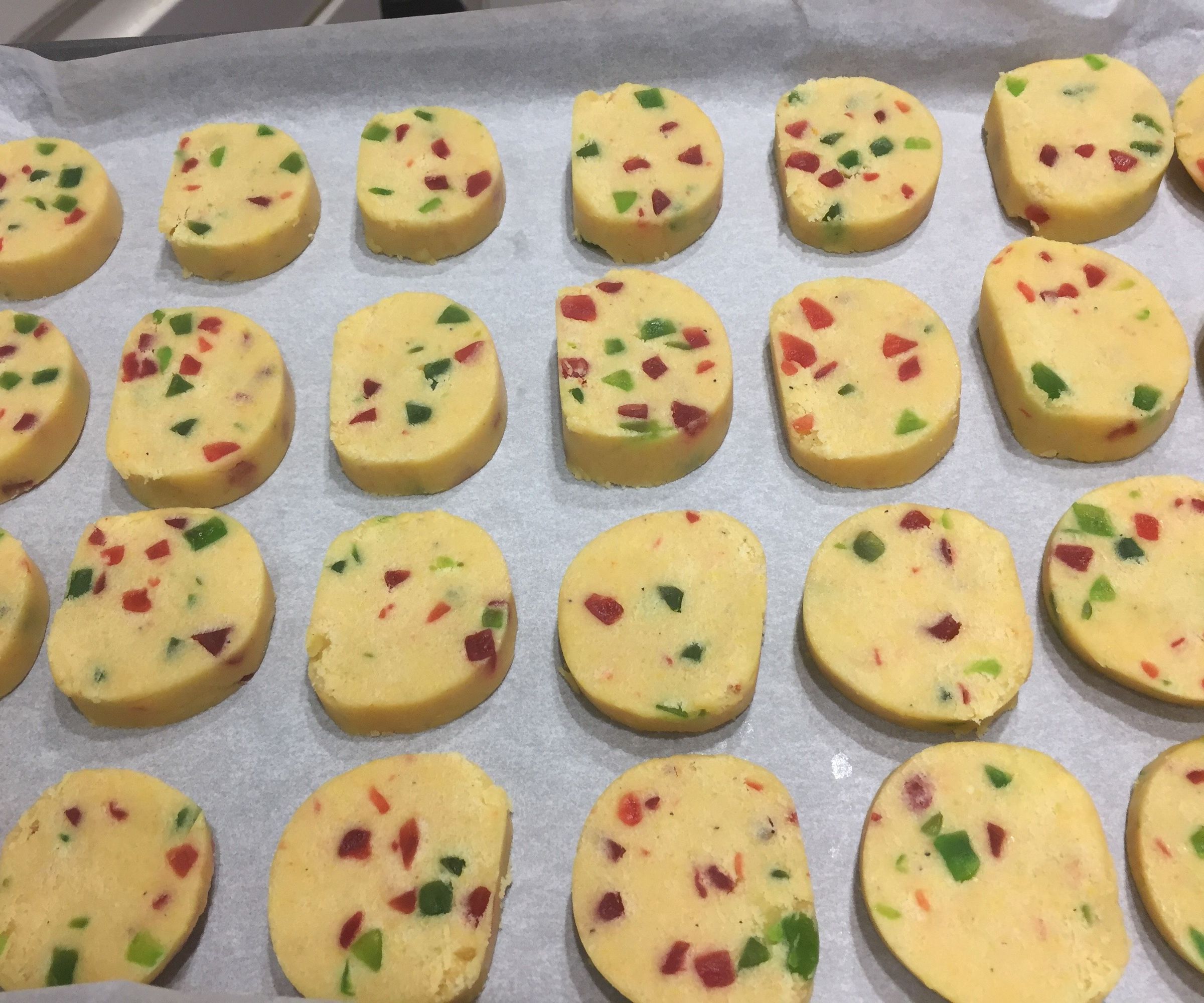 Tutti Frutti Biscuit Aka Karachi Biscuits