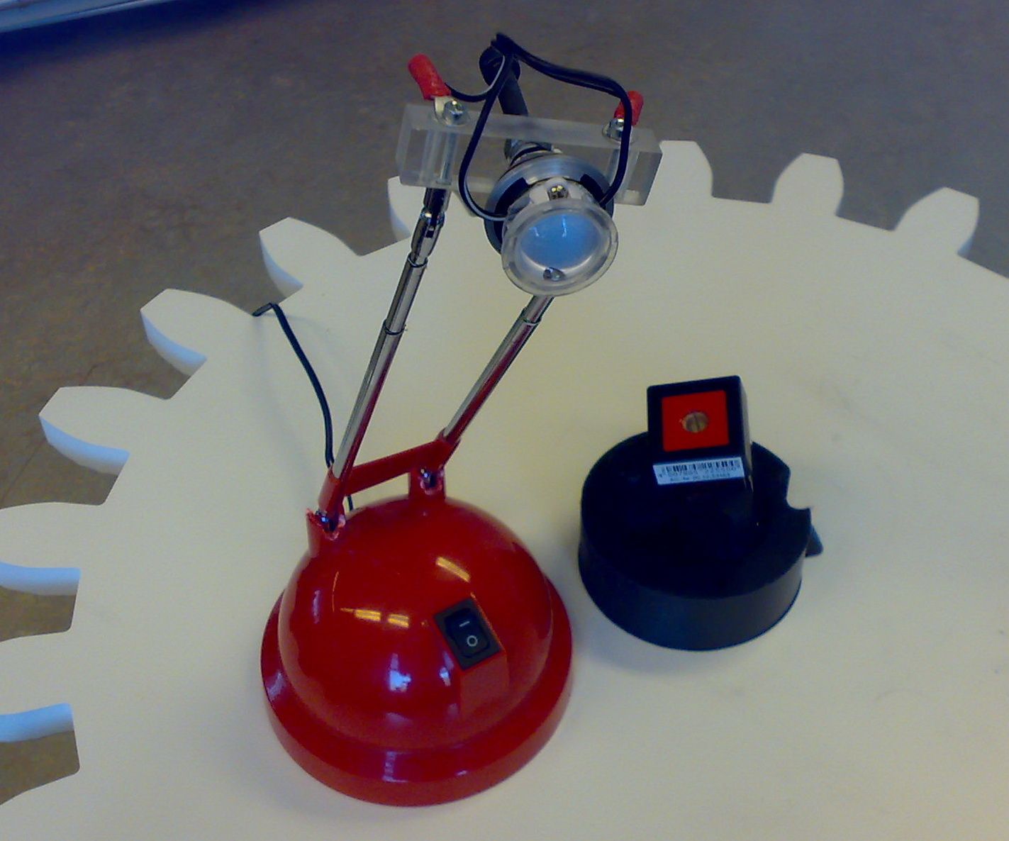 Fancy Up an Ikea Desk Light
