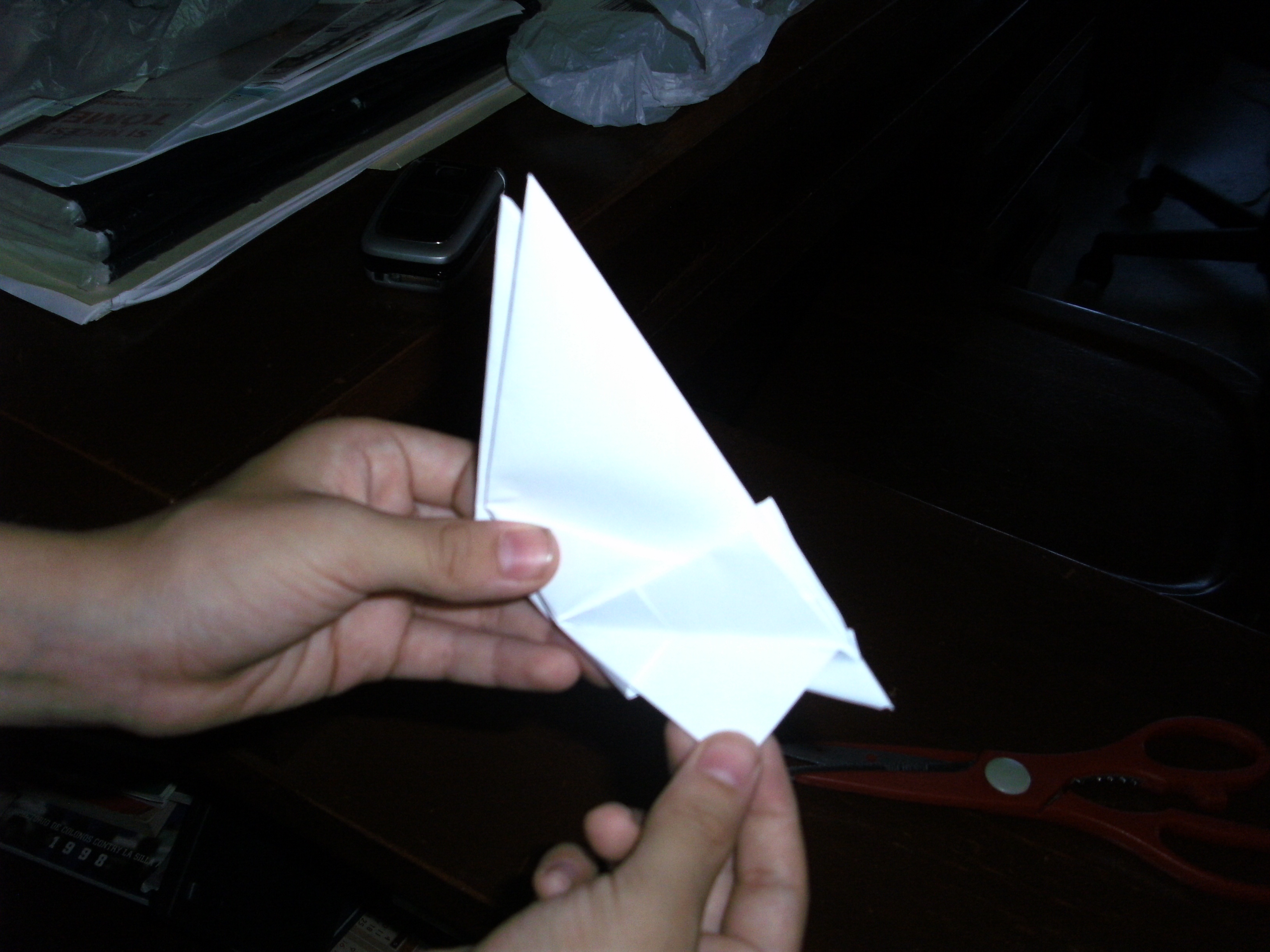 Paper Bird That Flaps Wings