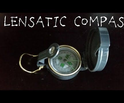 How to use a lenstatic compass