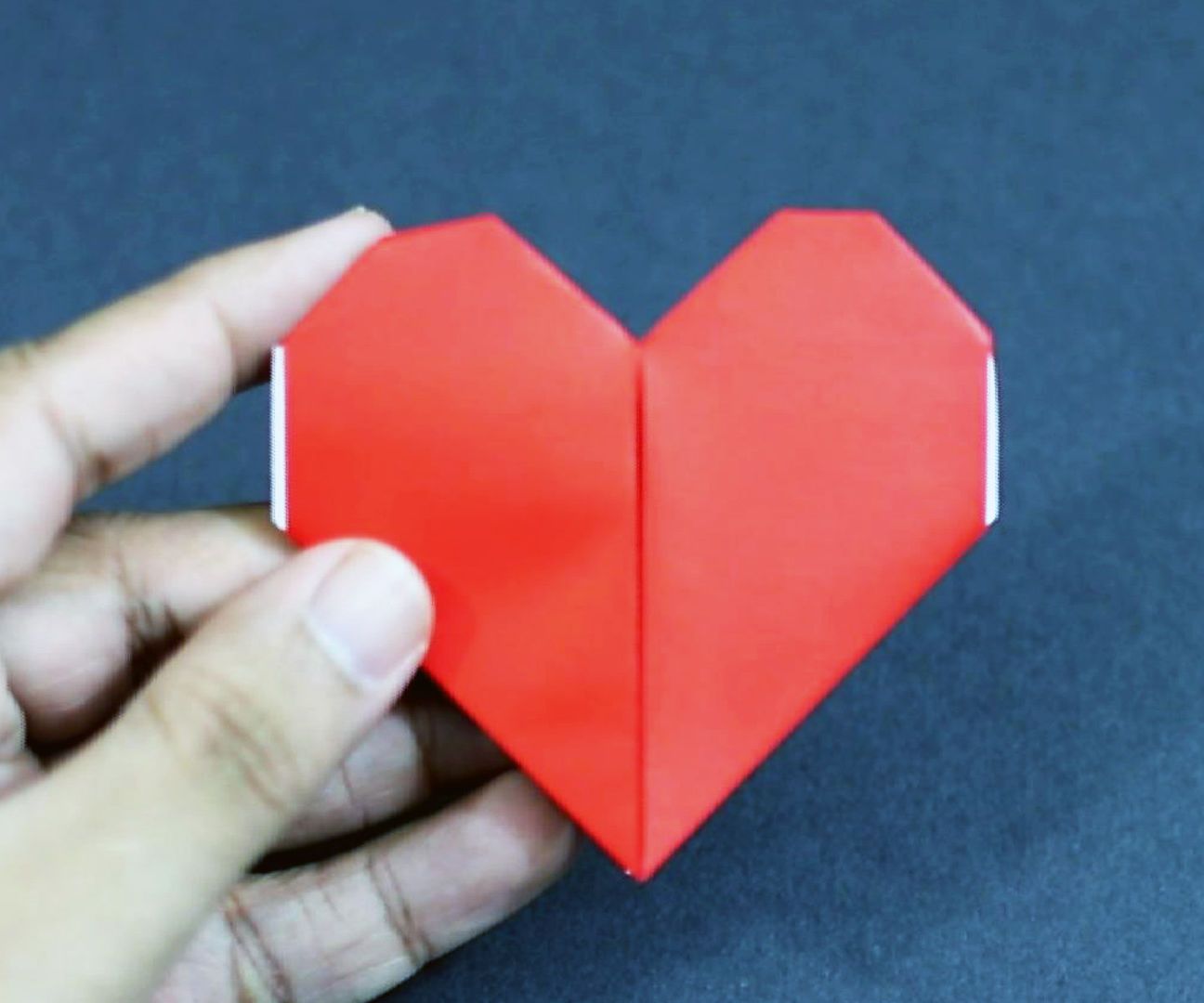 Easy Origami Heart Valentine's Day Gift Idea!