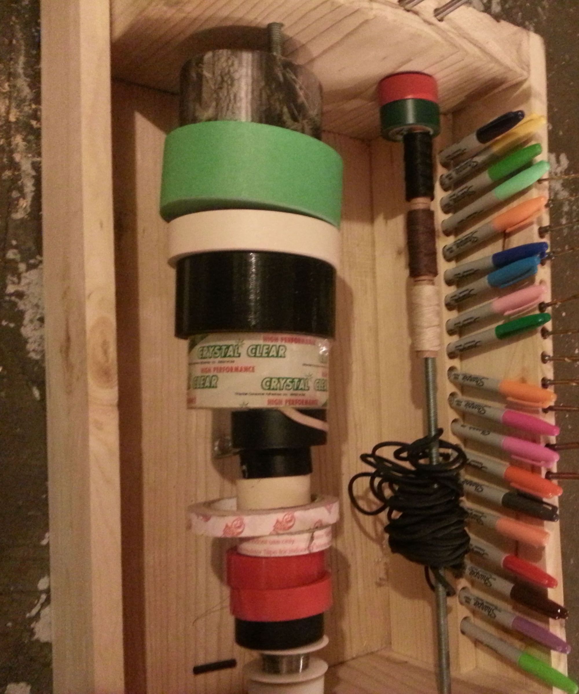 Wood Table Top Tool Box