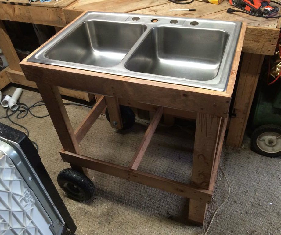 Mobile Food and Apple Grinder Cart