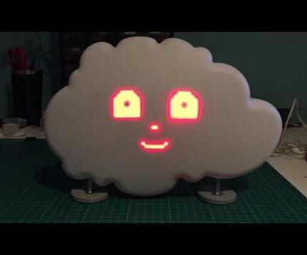 DROMSY - Connected Kids-friendly Alarm Clock Based on ESP8266, MAX7219 and IKEA DROMSYN Wall Lamp Hack