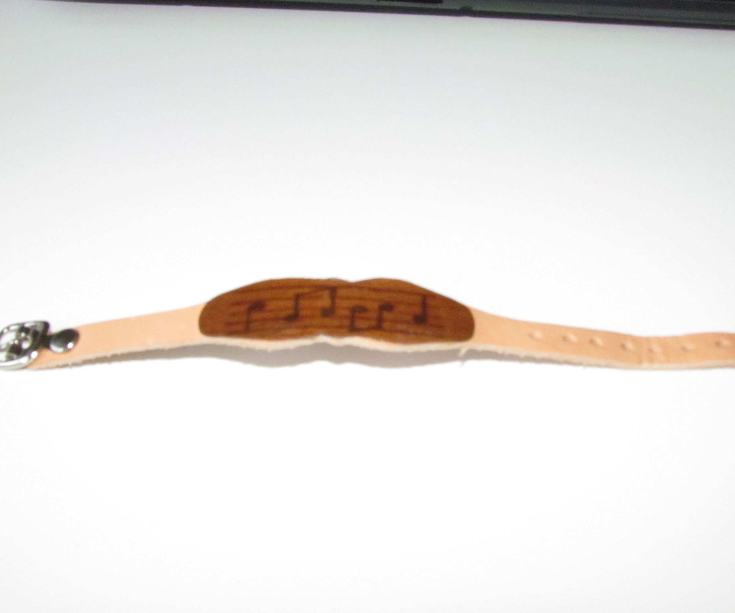 Leather Veneer Bracelet