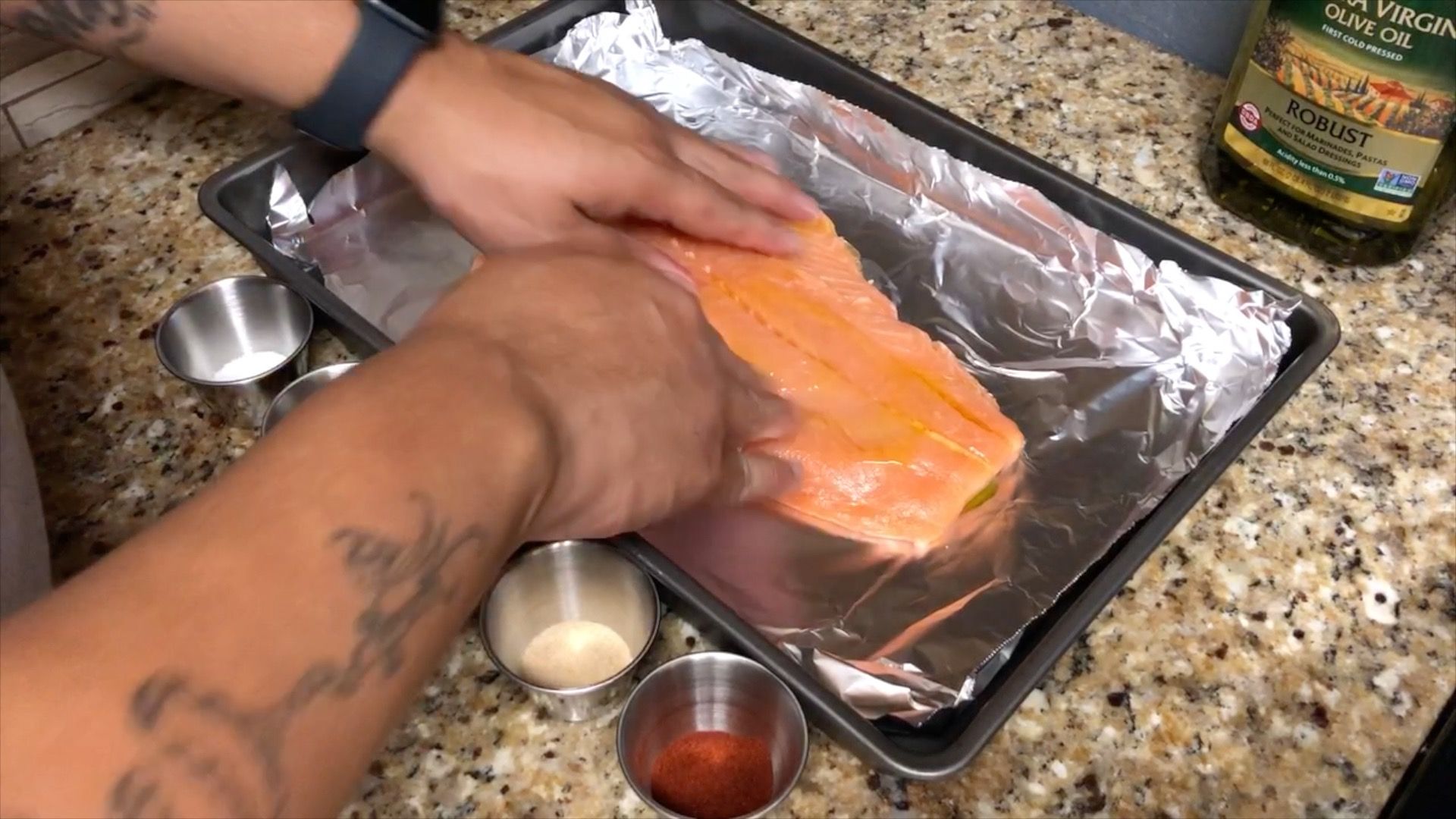 how do you smoke salmon in the oven