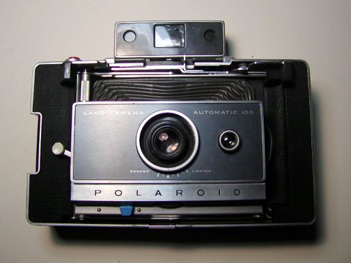Polaroid pinhole camera