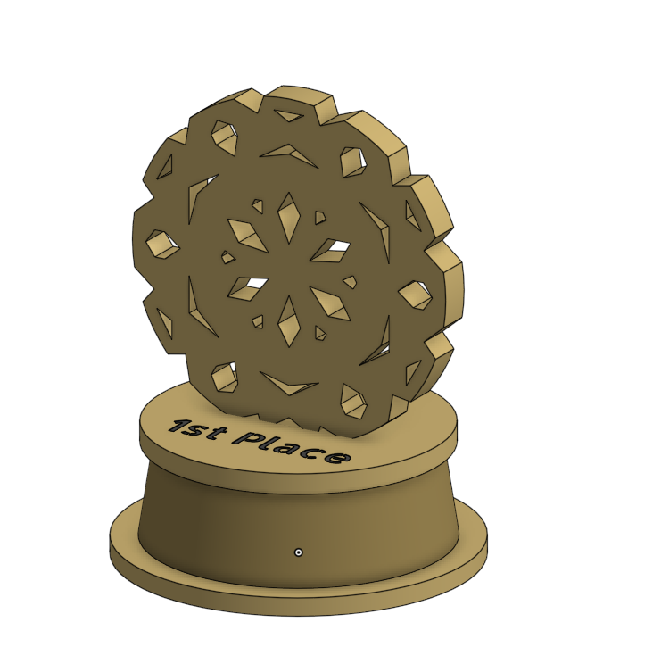 Snowflake Trophy