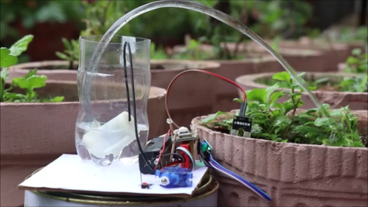 How to Make IoT Plant Watering System With Web Server Monitoring