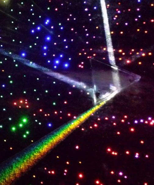 Pink Floyd Light Dispersing Poster