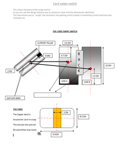 SWIPE CARD PC SWITCH