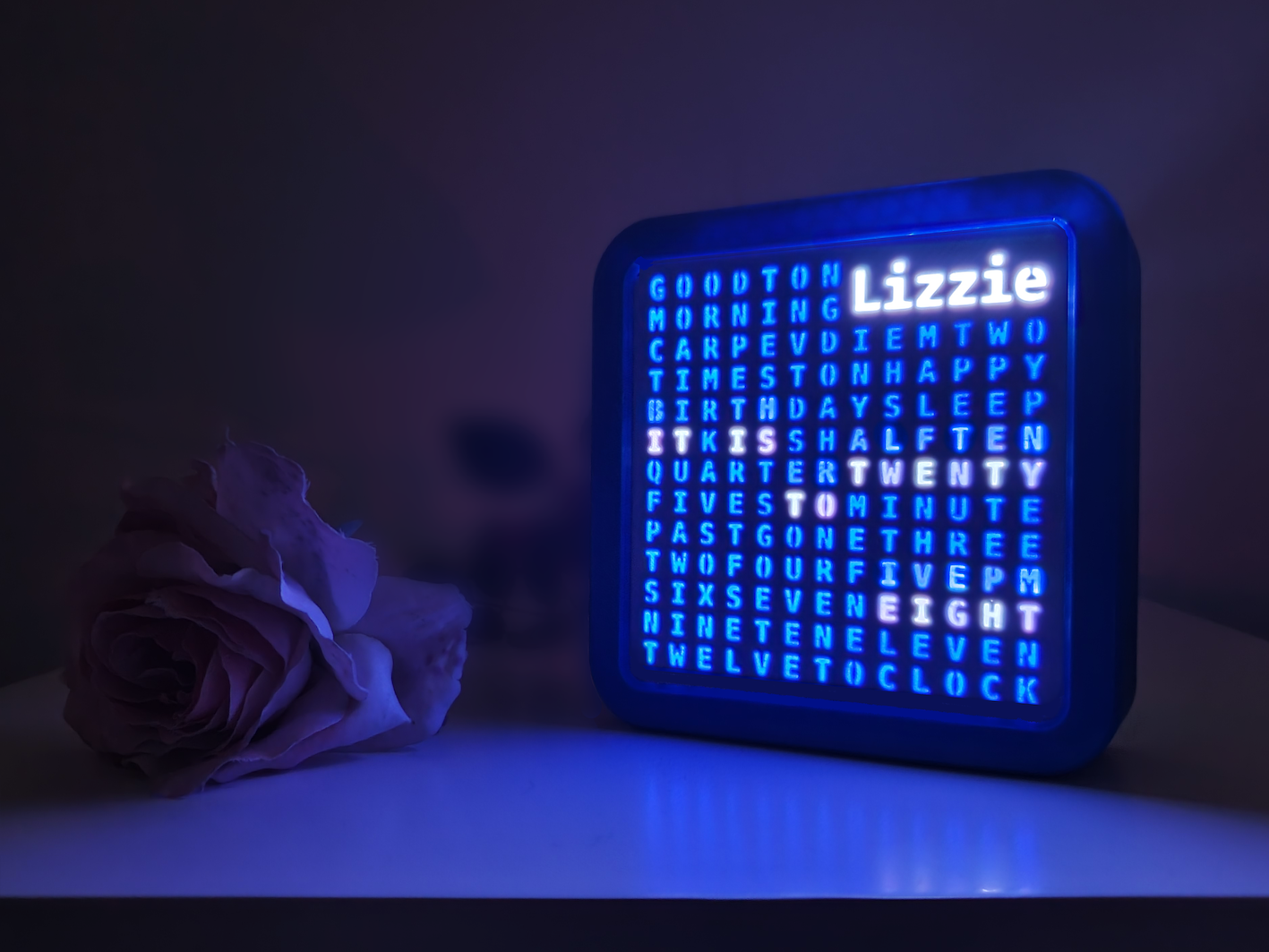 3D Printed Personalised Word Clock 7 Steps (with Pictures) Instructables