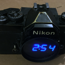 Digital SLR Camera Clock Recycled.