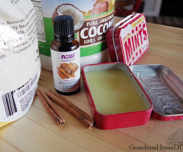 Hand Balm for Working Hands, Cinnamon Salve Recipe for Dry, Cracked Skin.