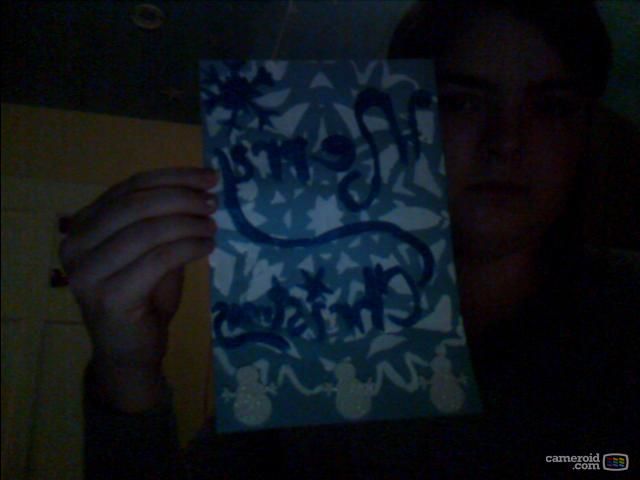 Snowflake Christmas Card