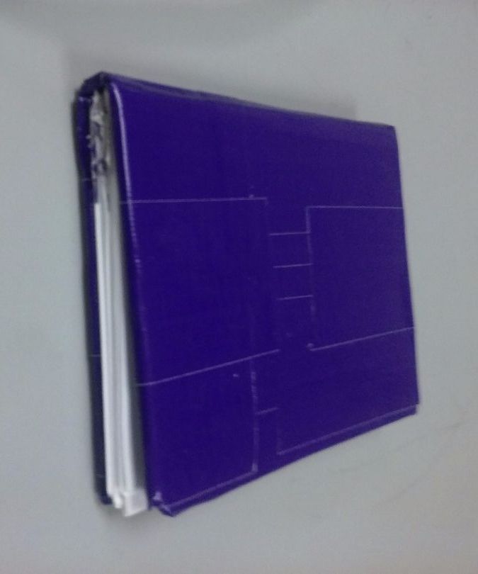 Handmade Duct Tape Notebook by Roasters Inc