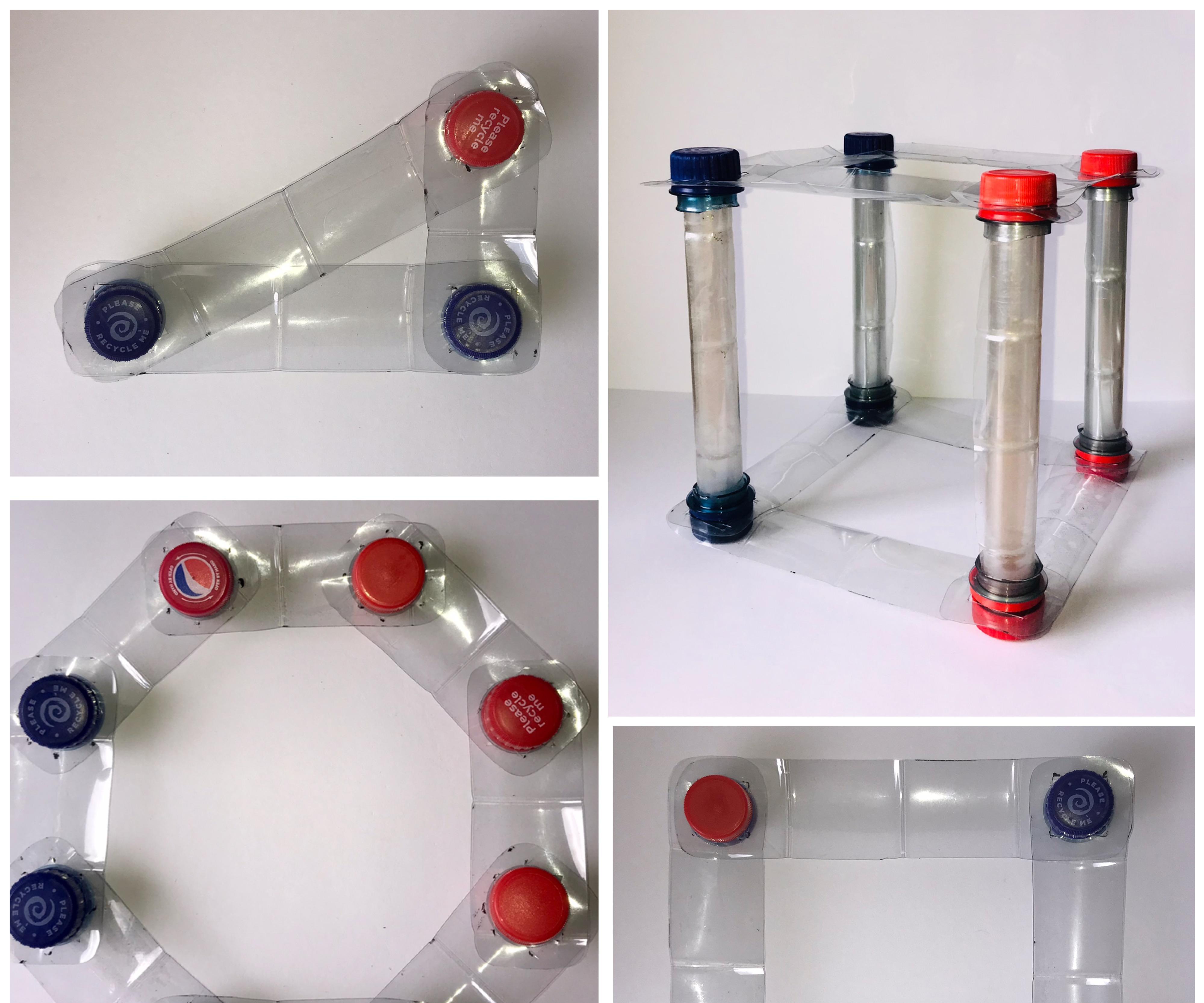 Plastic Bottle Geometry Set