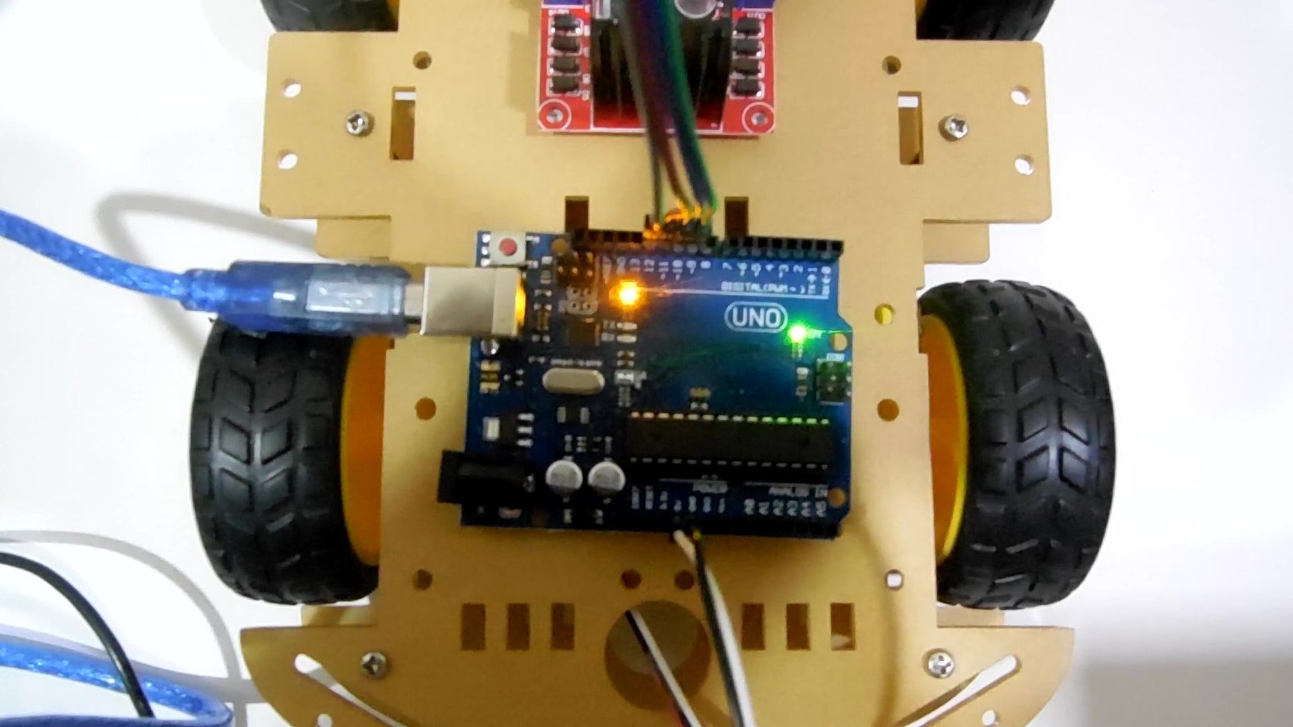 Bluetooth Controlled Robot Car : 13 Steps (with Pictures) Circuit Diagram