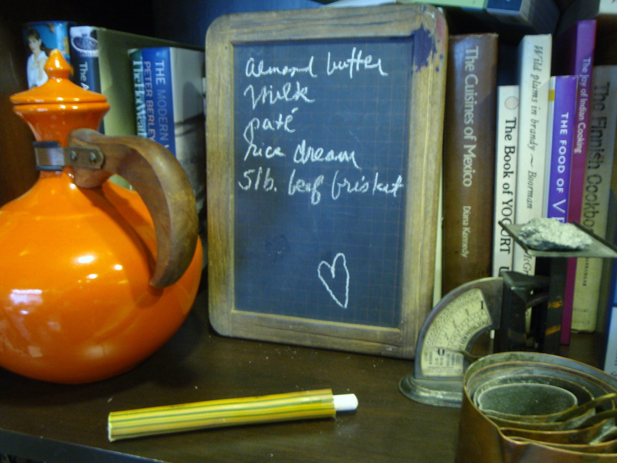 Bamboo Chalk Holder.