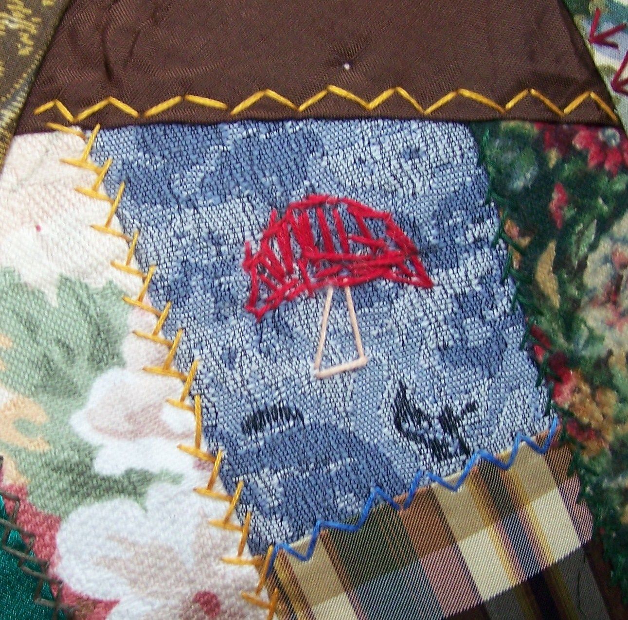 Hand Embroidered Crazy Quilt Pillows Instructables