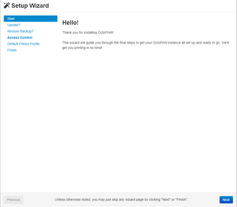 Configure OctoPrint