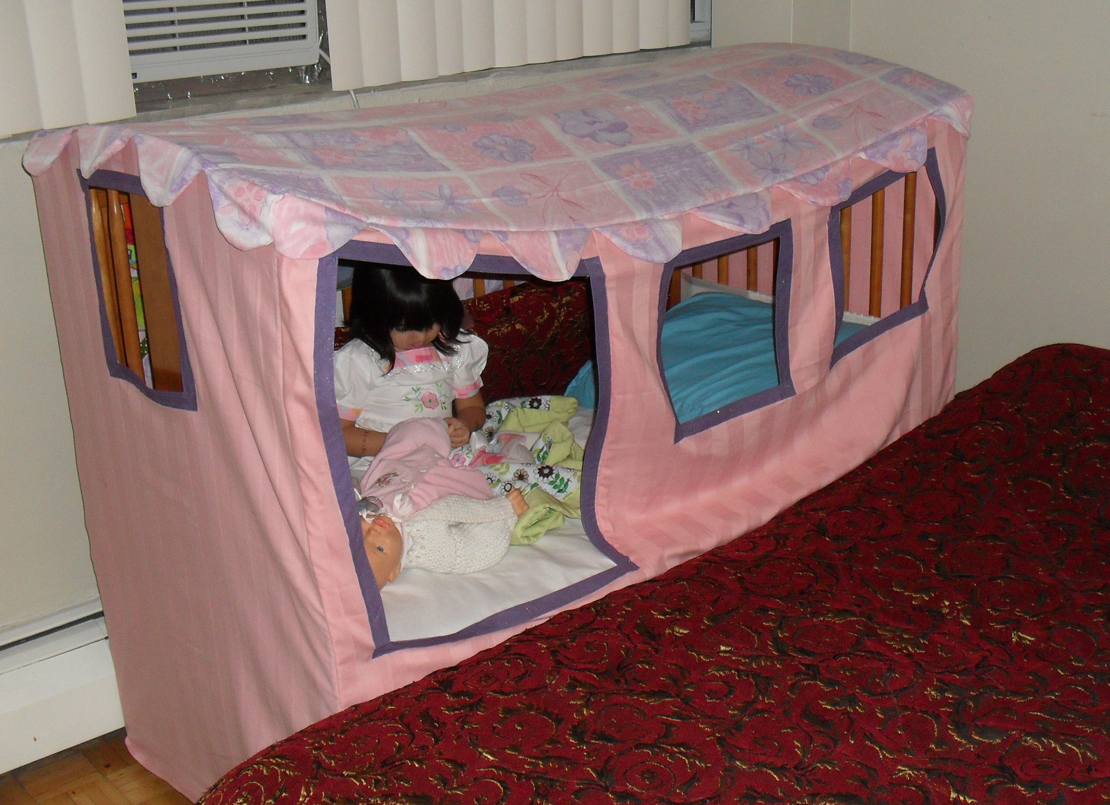 Cozy Cottage Crib Canopy
