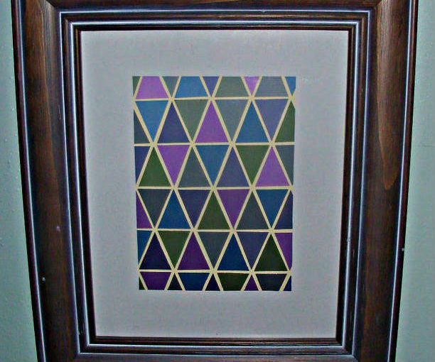 Paint Chip Abstract Art