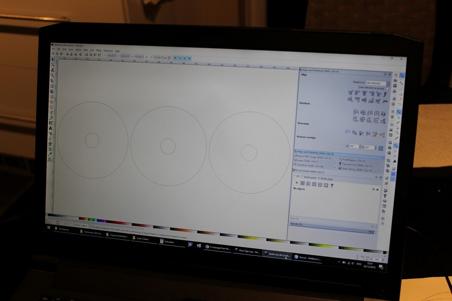 Making the Death Star Round