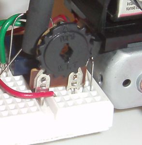Insert the Potentiometer
