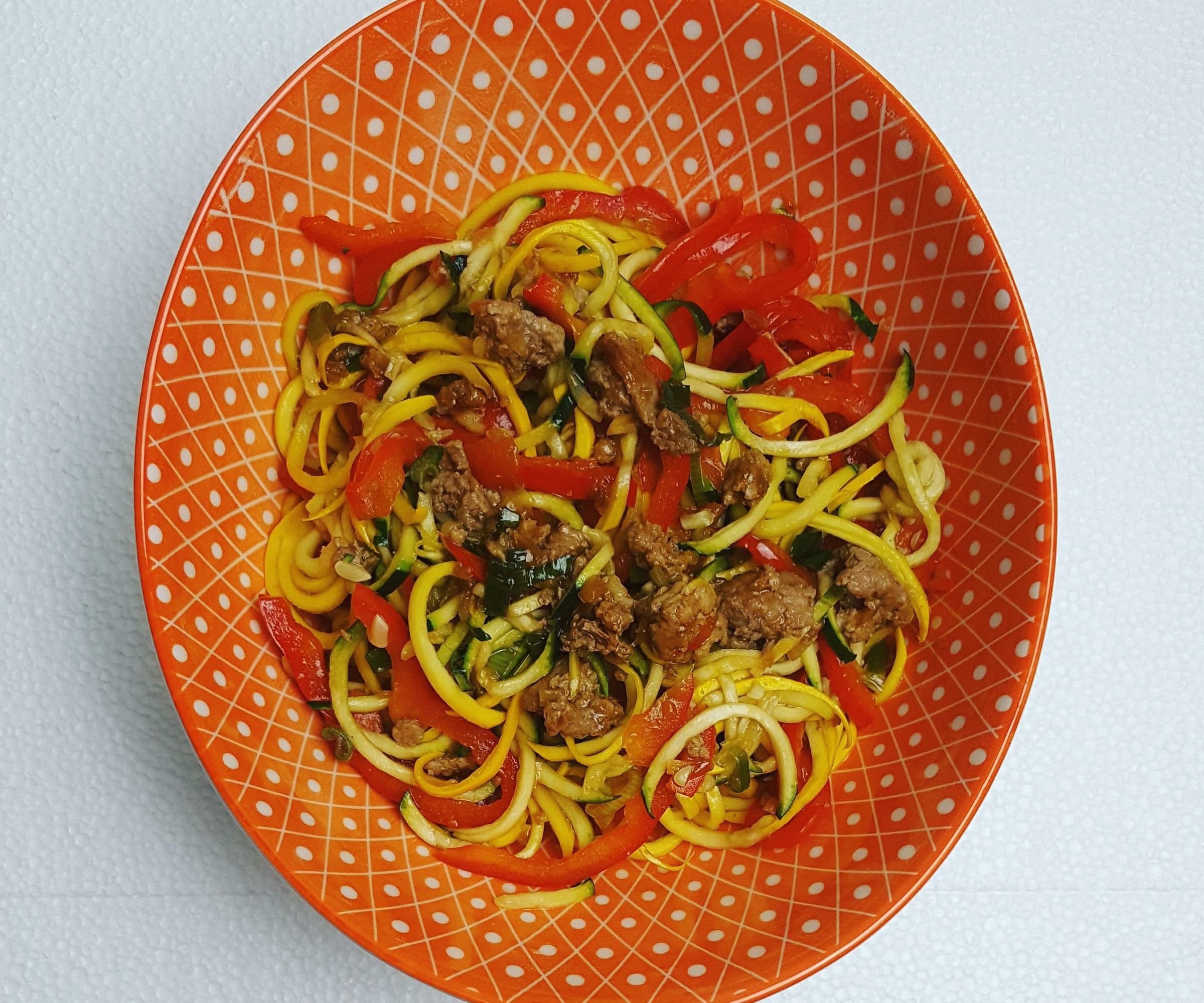 Zucchini Drunken Noodles