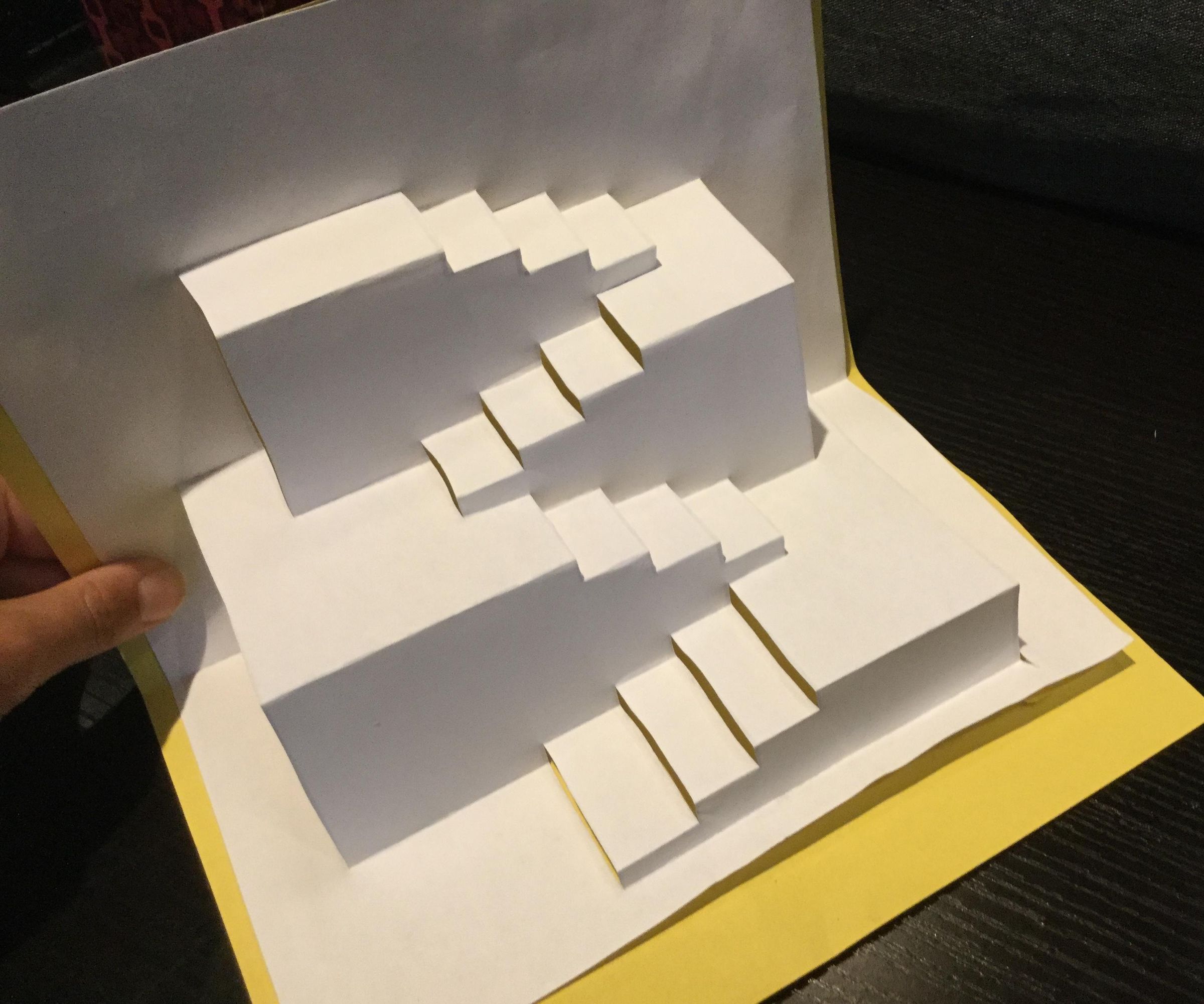 How to Make a Kirigami Pop Up Card