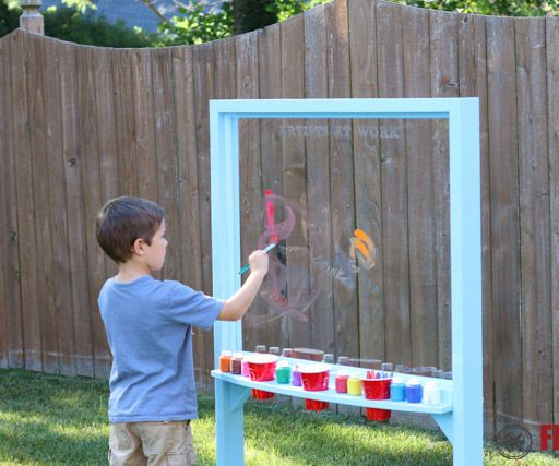 Kids Outdoor Acrylic Easel