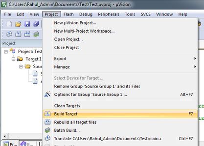 8051 Programming Using Keil UVision IDE : 13 Steps - Instructables