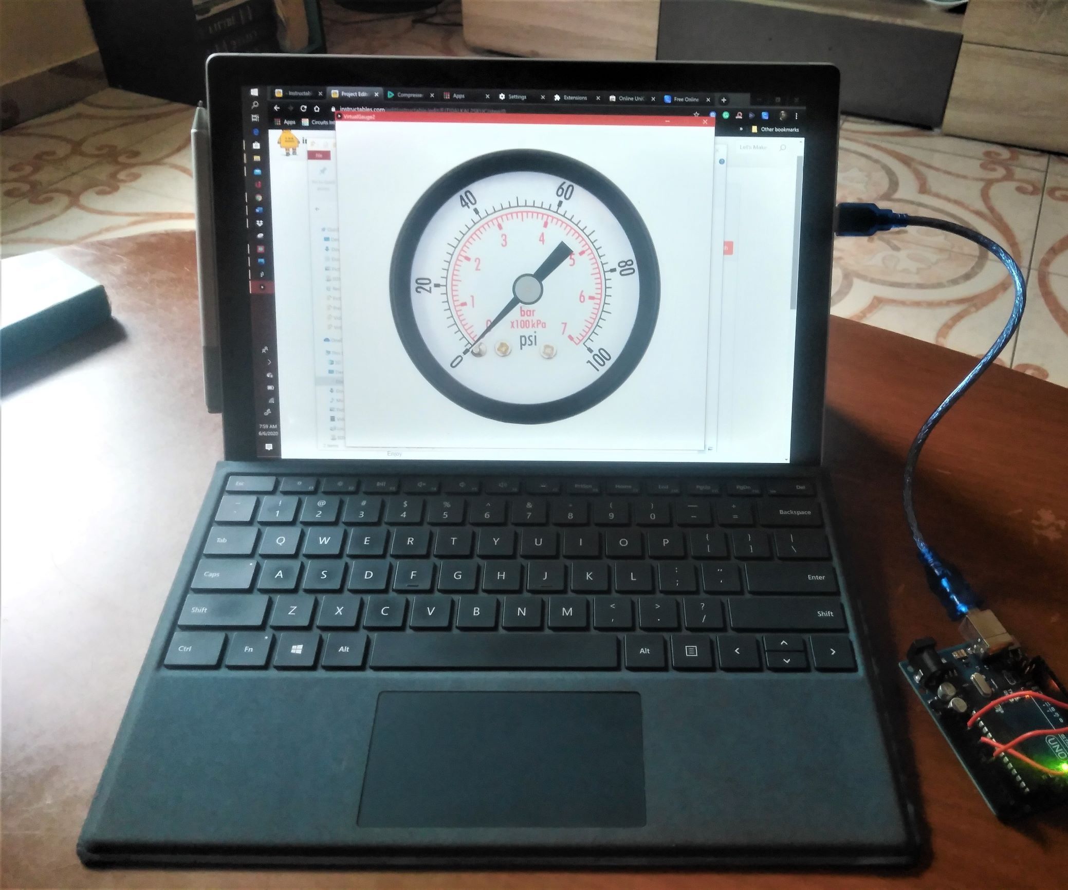 Virtual Pressure Gauge Part 2.