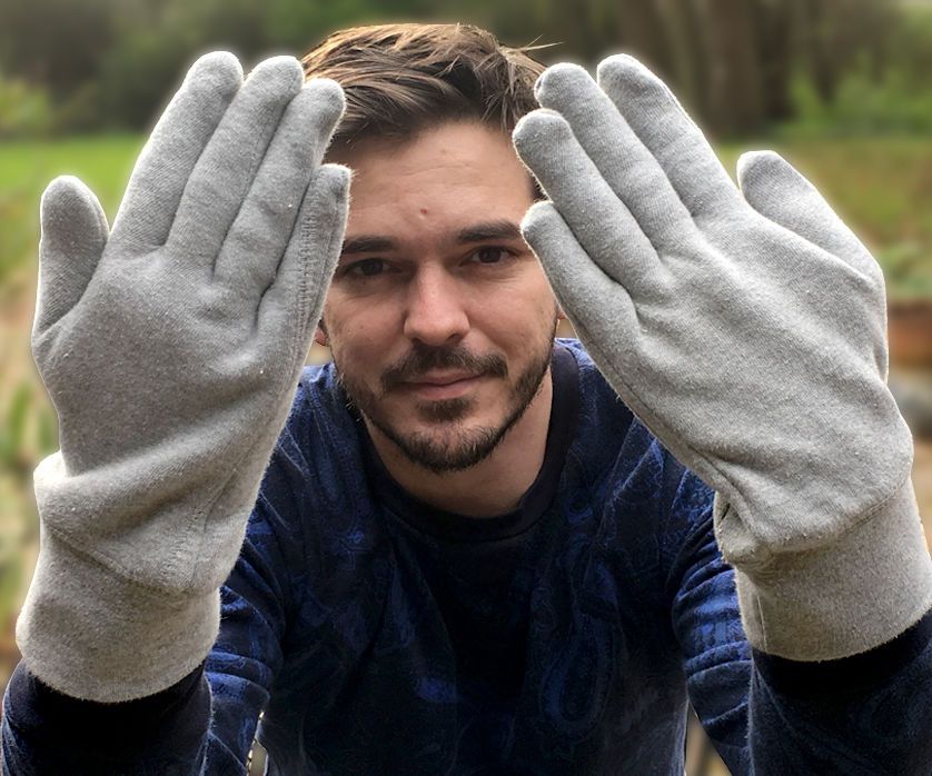 Gloves From Old Sweater