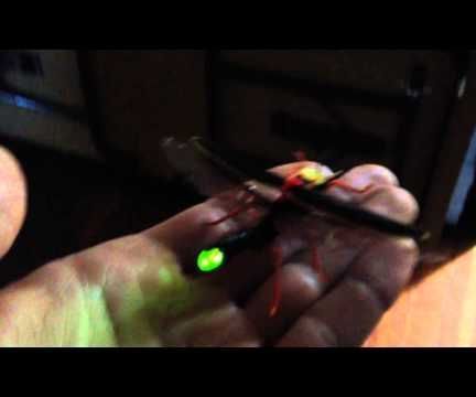 LED Firefly Brooch