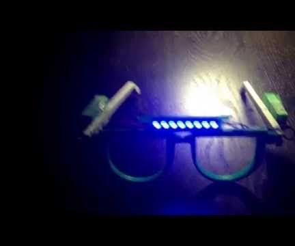 Glasses With Headlights and a Dual Party Mode