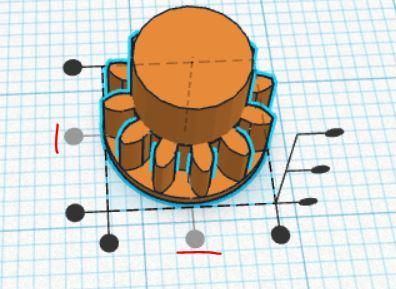 Designing Beyblade Gear in Tinkercad