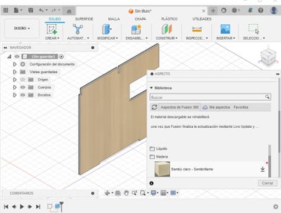 Cambiar Aspecto Del Modelo Para La Cara Espaldar