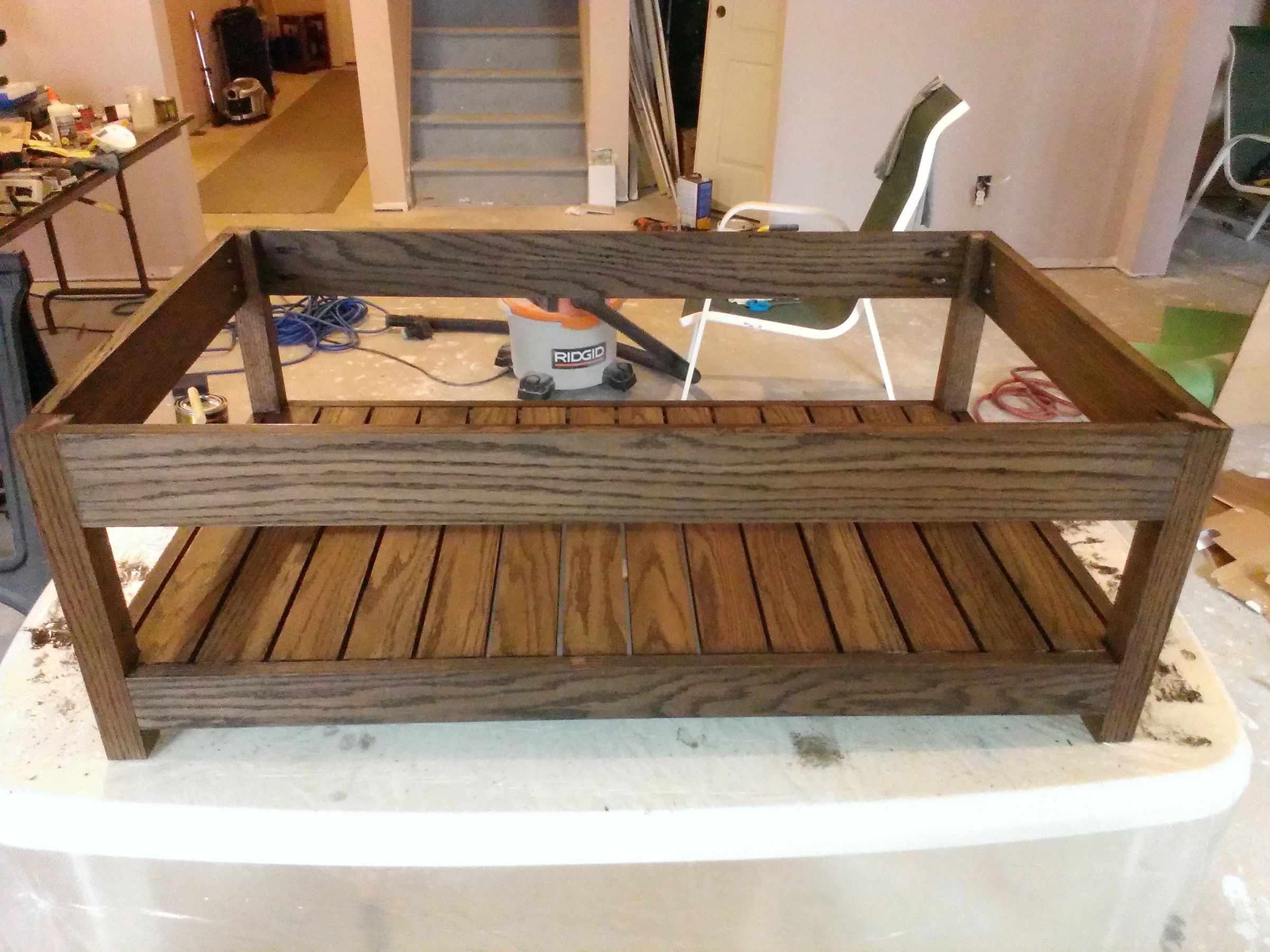 Custom Coffee Table Ottoman 11 Steps (with Pictures) Instructables