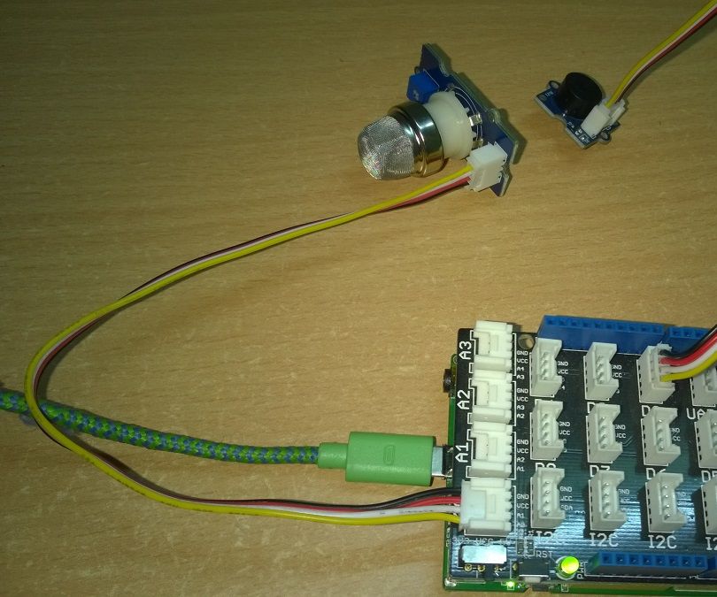 LPG Detector With LinkIt One