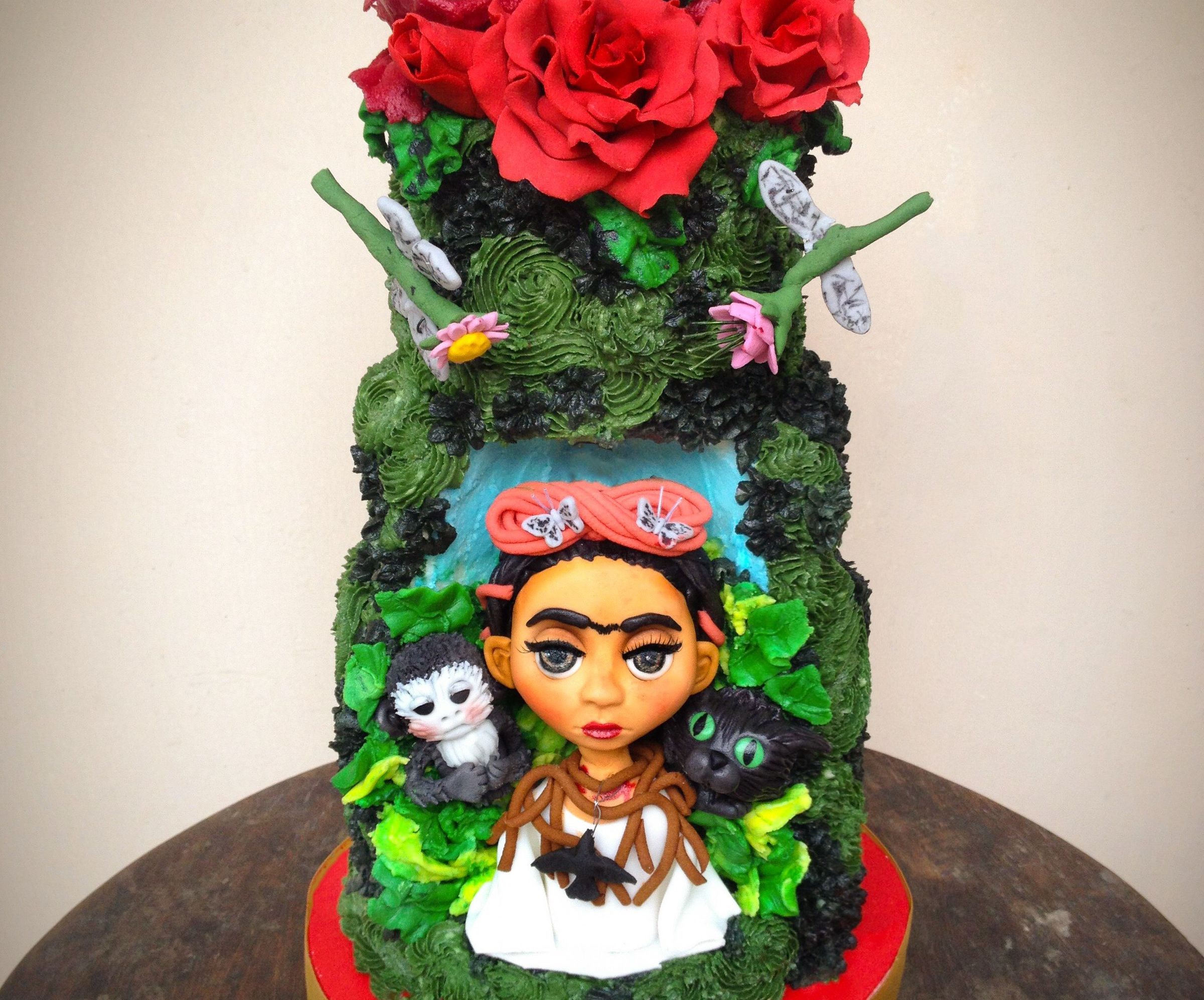 Frida Kahlo Inspired Cake