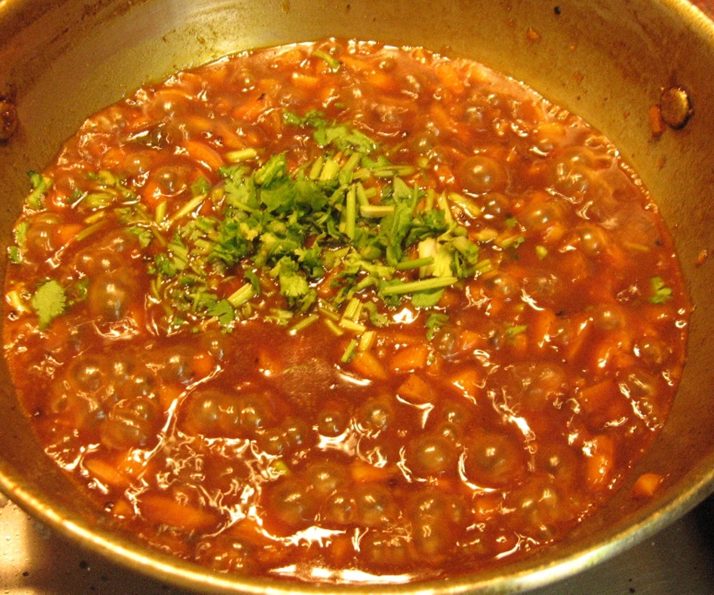 Sweet Orange Rind Stew