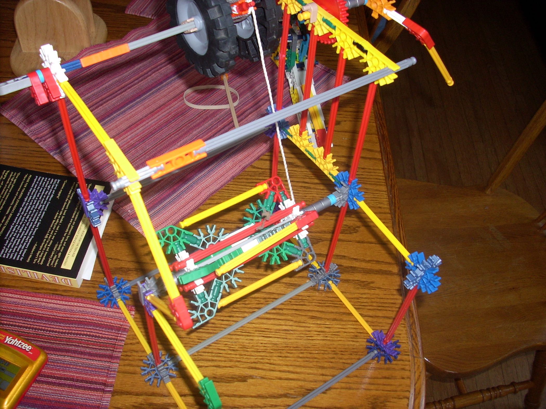 The First Ever Knex Rubber Band Gatling Gun! 7 Steps Instructables