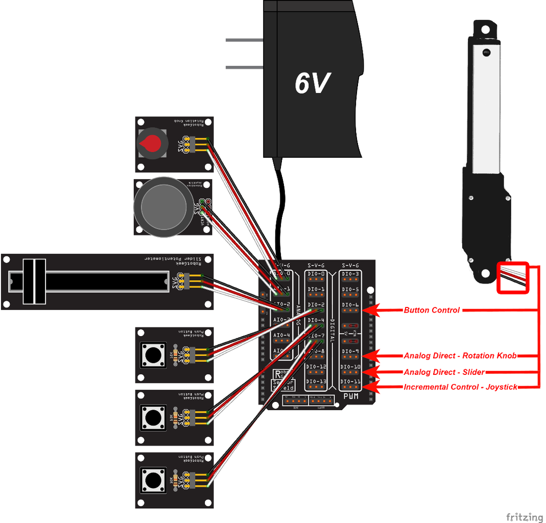Control a Small Linear Actuator With Arduino : 7 Steps (with Pictures ...