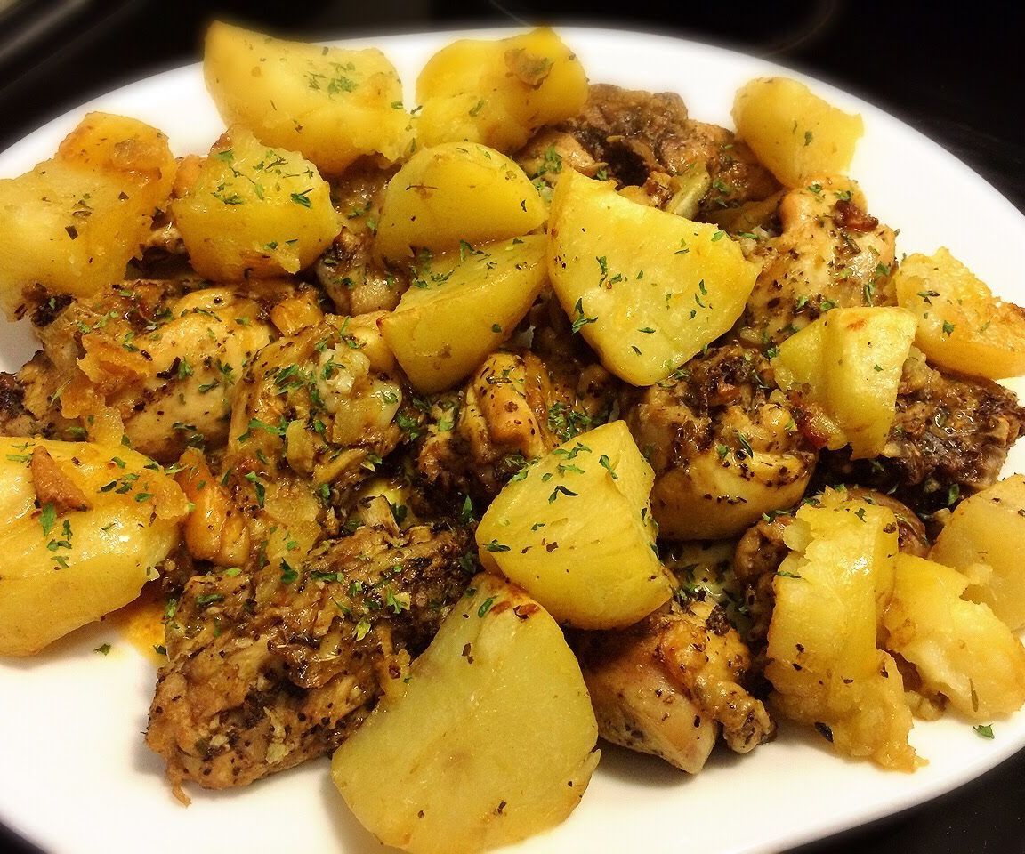 Easy to Make Greek Lemon Chicken & Potatoes